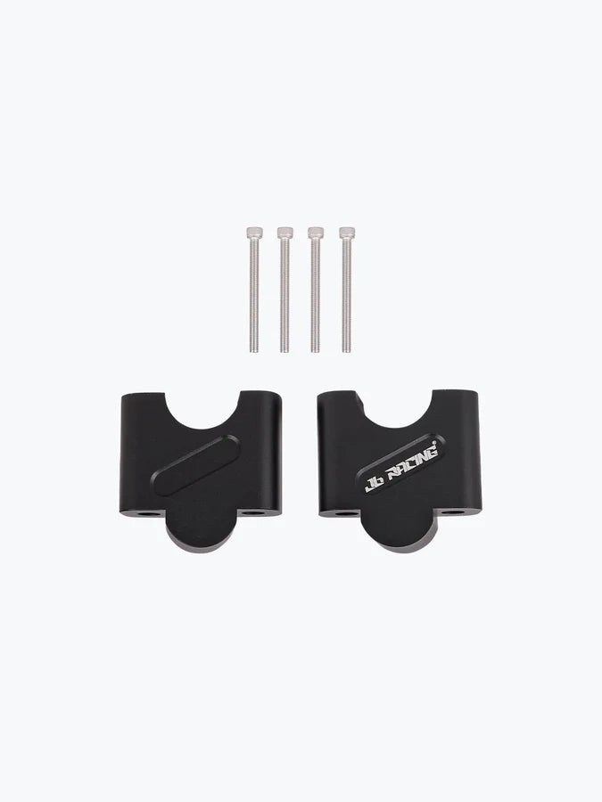 Hero XPULSE handle bar riser JB RACING black
