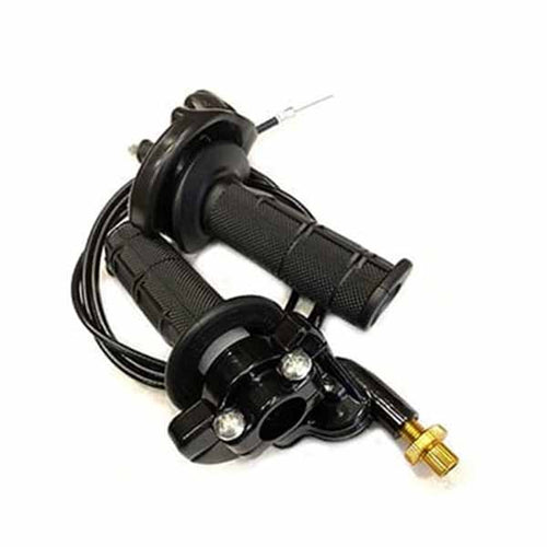 Domino throttle Universal with cable black RM-2 (GRT22022)