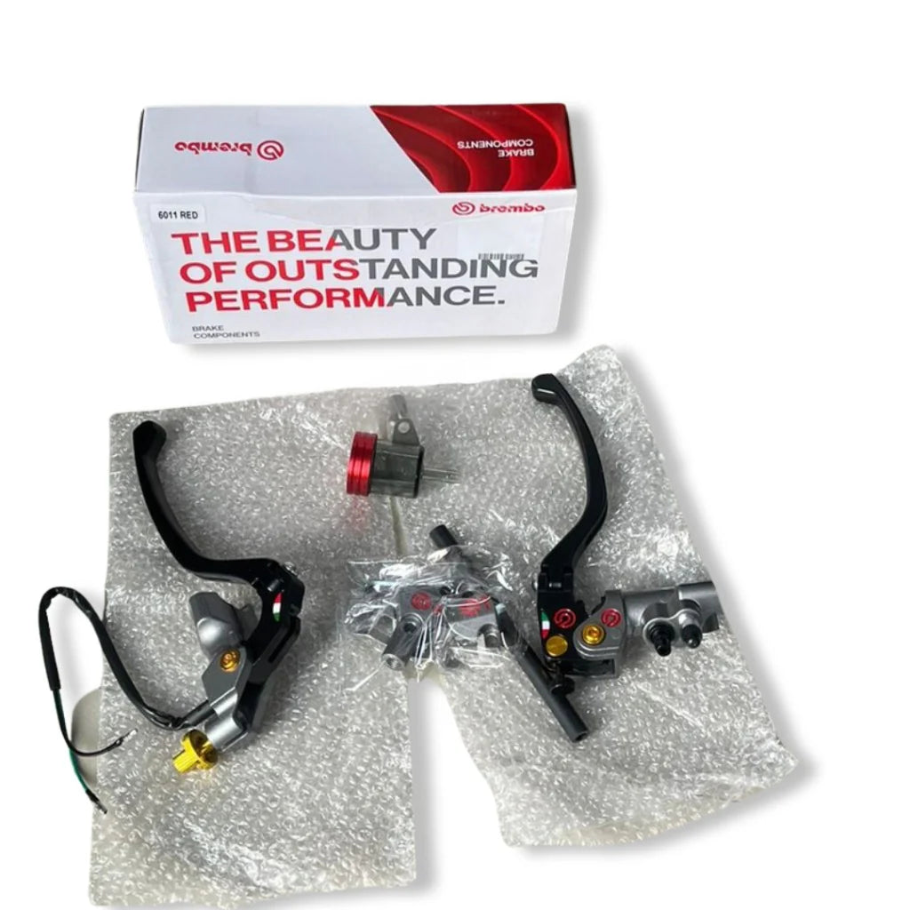 BREMBO RCS HYDRAULIC CLUTCH AND BRAKE LEVER SET - SMALL CAN ( SINGLE SIDE) - REPLICA