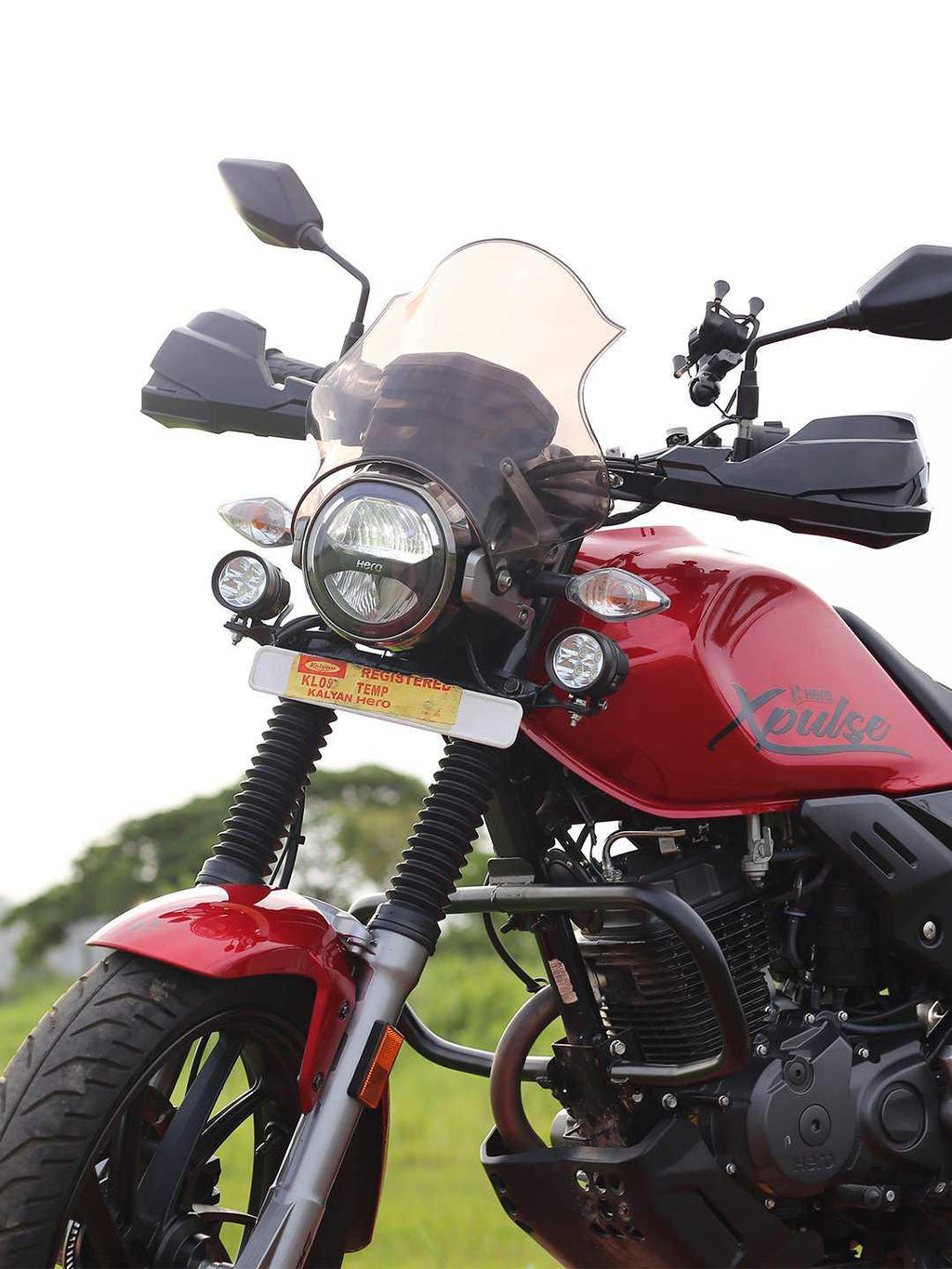 MX Handguard With DRL for Motorcycle