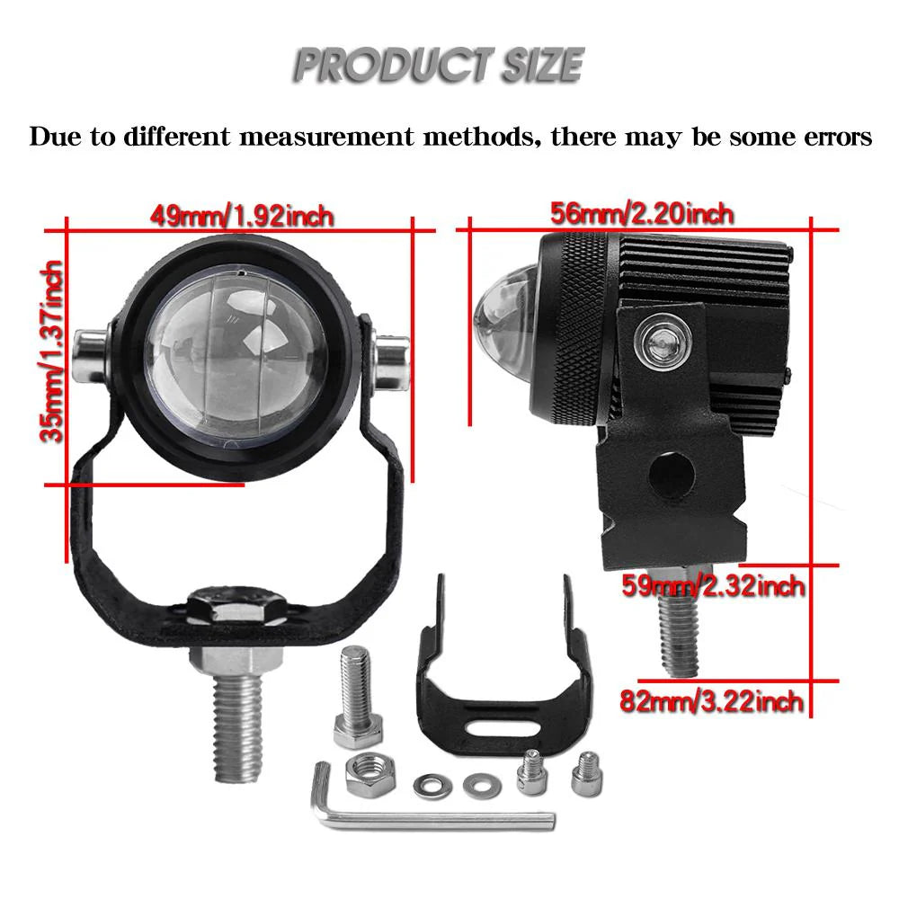 LIU HJG Mini Drive FOG LIGHT Dual Colour Upgraded (Original) 2pcs(ORIGINAL)