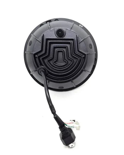 LIU HJG Minus Headlight LED 7inch 12V-80V, 110W original HJG( WITHOUT RING ) for royal enfield , mahindra thar , gypsy , harley davidson models ( 1 unit)